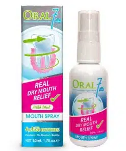 Xịt thơm miệng, giữ ẩm tức thời, tạo nước bọt nhân tạo cho người khô miệng, viêm lợi Oral7 Moisturising Spray Chai 50ml