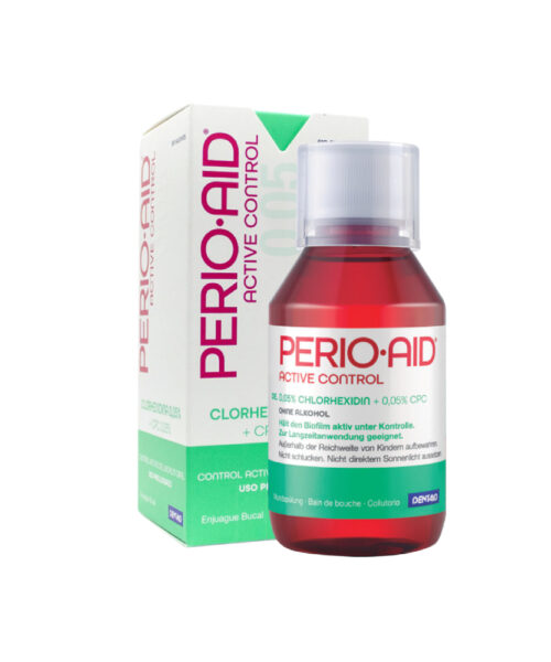 Nước súc miệng Perio-Aid Active Control kiểm soát mảng bám, chai 150ml