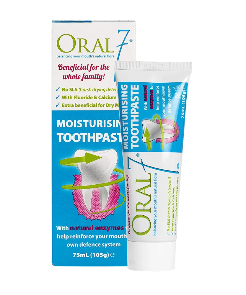 Kem đánh răng ORAL7 giảm triệu chứng khô miệng rát lưỡi