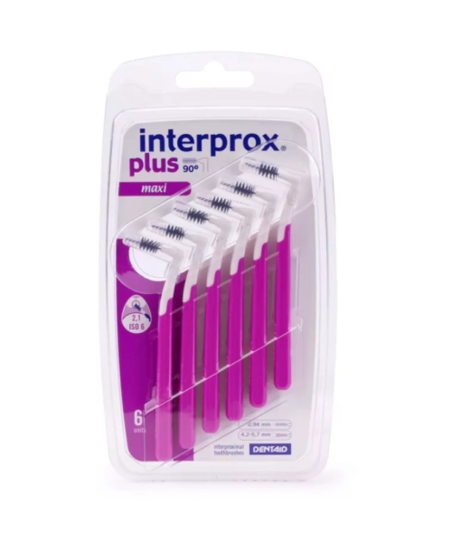 Cây chải kẽ răng góc Interprox® Plus 2G, Maxi 2.1 mm, size 6