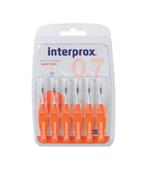 Cây chải kẽ răng Interprox 4G, Supermicro 0.7 mm, size 1