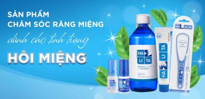 sản phẩm chăm sóc răng miệng dành cho tình trạng hôi miệng