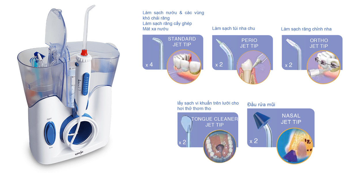 Top 3 máy tăm nước cho người niềng răng cực tốt