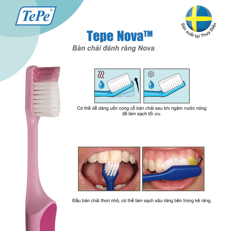 Bàn chải đánh răng TePe Nova X-soft