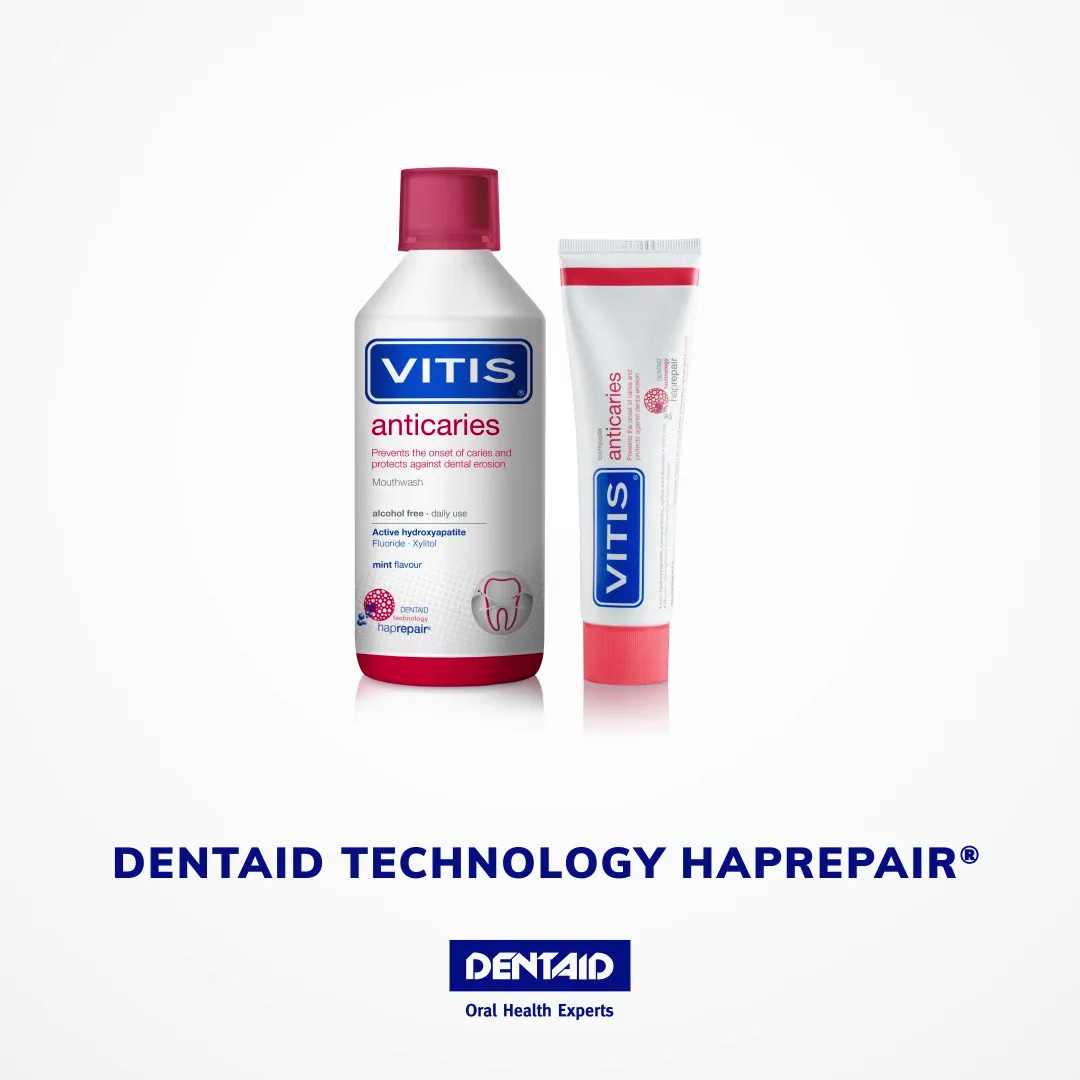 Bộ sản phẩm VITIS Anticaries giúp điều trị sâu răng với công nghệ Haprepair